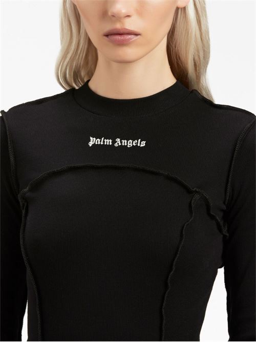 Dress with logo PALM ANGELS | PWDH004F23FAB0011003